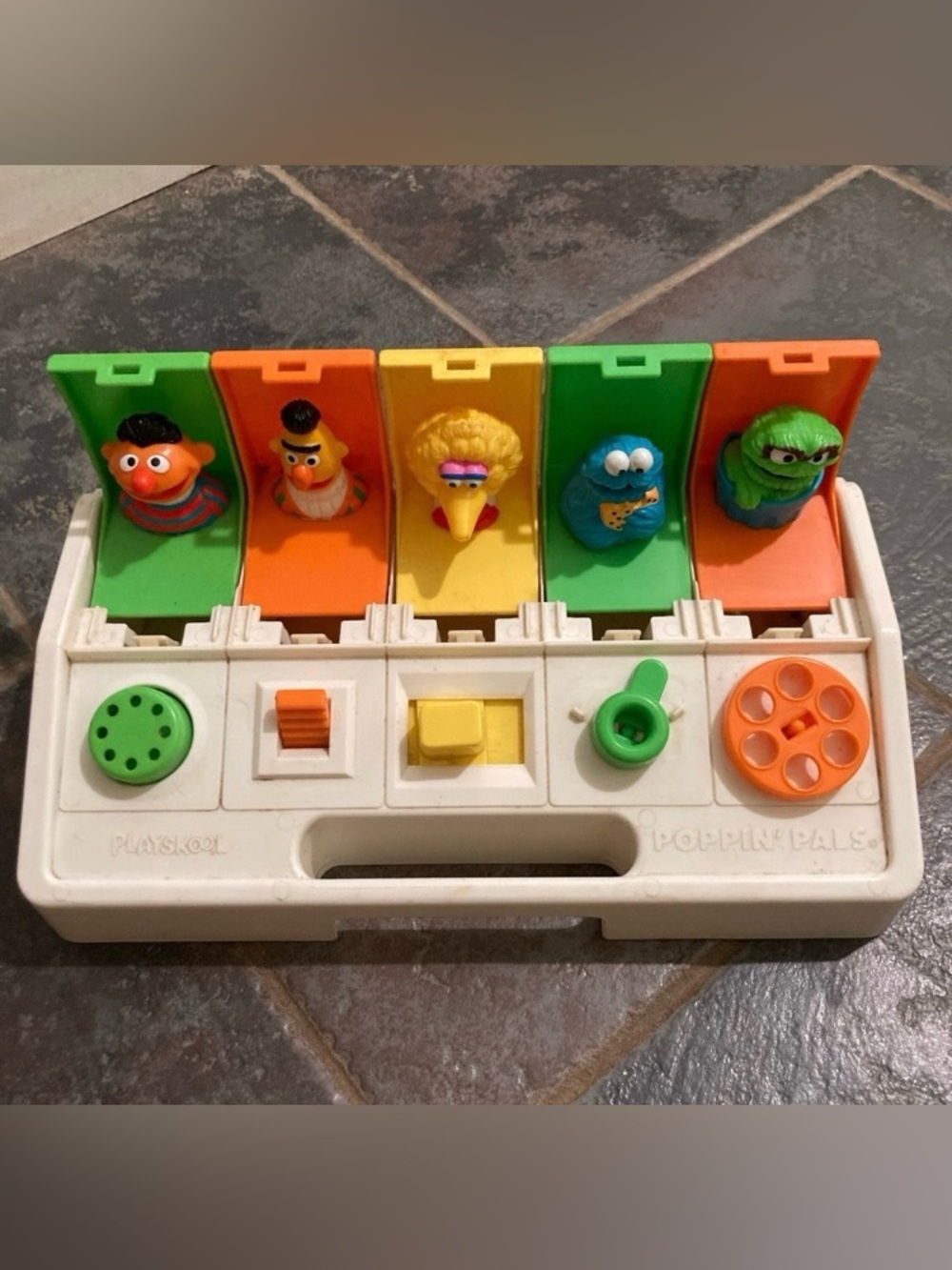 Vintage 1980 Playskool Inc. Poppin Pals Sesame Street